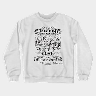 hello spring by chakibium Crewneck Sweatshirt